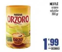 Gruppo di Palo NESTLÈ orzoro solubile offerta