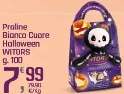 Supermercati Dok Praline Bianco Cuore Halloween WITORS offerta