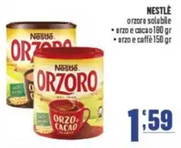 Gruppo di Palo NESTLE orzoro solubile offerta