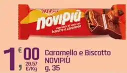 Supermercati Dok Novi Caramello e Biscotto Novipiù offerta