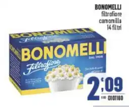 Gruppo di Palo BONOMELLI filtrofiore camomilla 14 filtri offerta