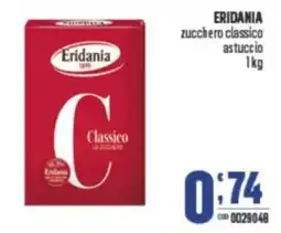 Gruppo di Palo ERIDANIA zucchero classico astuccio offerta