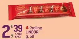 Supermercati Dok 4 Praline LINDOR offerta
