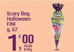 Supermercati Dok Scary Bag Halloween FINI offerta