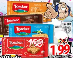 Il Genio Supermercato Loacker wafer classic offerta