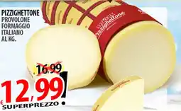 Il Genio Supermercato Pizzighettone provolone formaggio italiano offerta