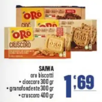 Gruppo di Palo SAIWA oro biscotti offerta