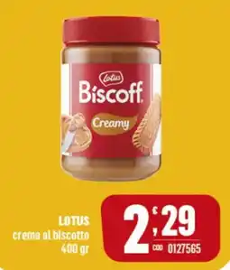 Gruppo di Palo LOTUS crema al biscotto offerta