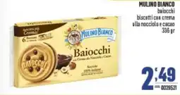 Gruppo di Palo MULINO BIANCO balocchi biscotti con crema alla nocciola e cacao offerta