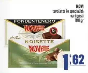 Gruppo di Palo NOVI tavoletta le specialità offerta