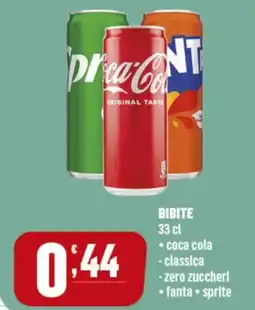 Gruppo di Palo Bibite coca cola -classica -zero zuccherl fanta - sprite offerta