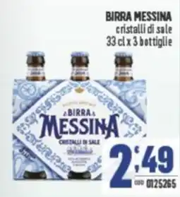Gruppo di Palo BIRRA MESSINA cristalli di sale offerta