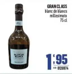 Gruppo di Palo GRAN CLASS blanc de blancs millesimato offerta