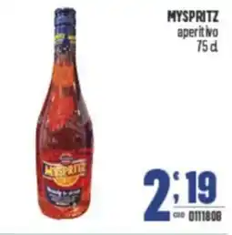 Gruppo di Palo MYSPRITZ aperitivo offerta