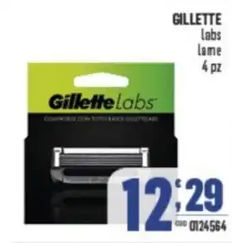 Gruppo di Palo GILLETTE labs Lame offerta
