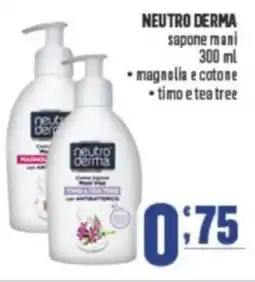 Gruppo di Palo NEUTRO DERMA sapone mani offerta