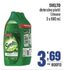Gruppo di Palo SVELTO detersivo piatti Limone offerta