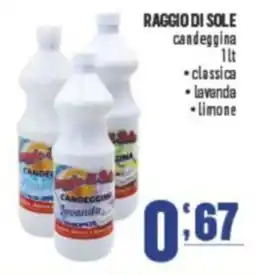 Gruppo di Palo RAGGIO DI SOLE candeggina offerta
