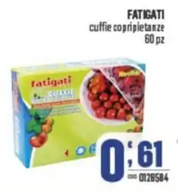 Gruppo di Palo FATIGATI cuffie copripietanze 60 pz offerta