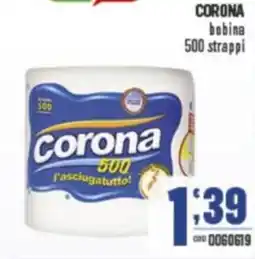 Gruppo di Palo CORONA bobina 500 strappi offerta