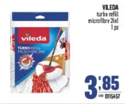 Gruppo di Palo VILEDA turbo refill microfibre 2in1 1pz offerta