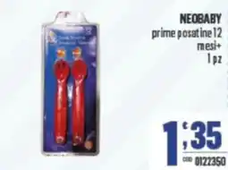 Gruppo di Palo NEOBABY prime posatine 12 mesi+ 1pz offerta