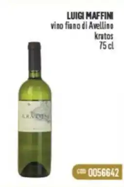 Gruppo di Palo LUIGI MAFFINI vino fiano di Avellino kratos offerta