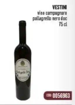 Gruppo di Palo VESTINI vino campagnaro pallagrello nero doc offerta