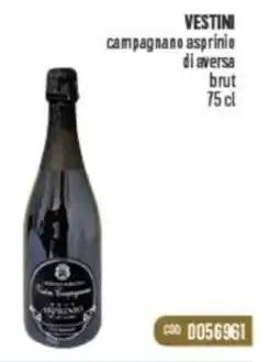 Gruppo di Palo VESTINI campagnano asprinio di aversa brut offerta