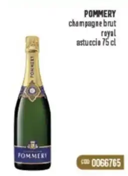 Gruppo di Palo POMMERY champagne brut royal astuccio offerta