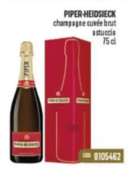 Gruppo di Palo PIPER-HEIDSIECK champagne cuvée brut astuccio offerta