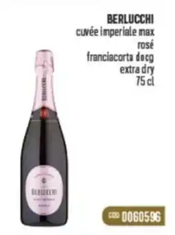Gruppo di Palo BERLUCCHI cuvée imperiale max rosé franciacorta docg extra dry offerta