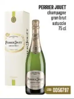 Gruppo di Palo PERRIER JOUET champagne gran brut astuccio offerta
