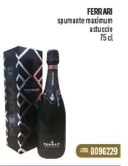 Gruppo di Palo FERRARI spumante maximum astuccio offerta
