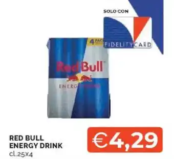 Mercatò Red bull energy drink offerta
