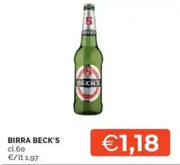 Mercatò Birra BECK'S offerta