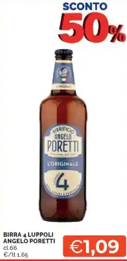 Mercatò Birra 4 luppoli ANGELO PORETTI offerta