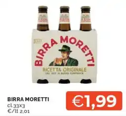 Mercatò Birra MORETTI offerta