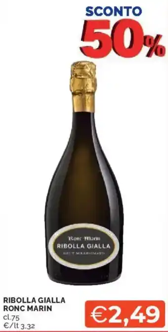Mercatò Ribolla gialla ronc marin offerta