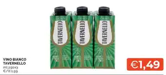 Mercatò Vino bianco TAVERNELLO offerta