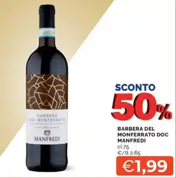 Mercatò Barbera del monferrato doc MANFREDI offerta