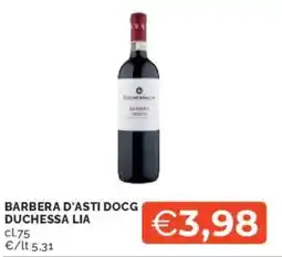 Mercatò Barbera d'asti DOCG DUCHESSA LIA offerta