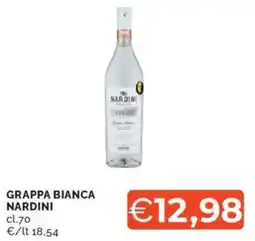 Mercatò Grappa bianca NARDINI offerta