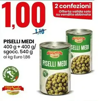 Eurospin Piselli offerta