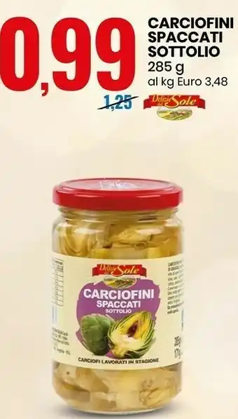 Eurospin Carciofini sott'olio offerta