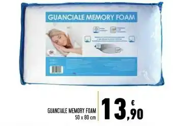 Conad Superstore Guanciale memory foam 50x80 cm offerta