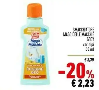Conad Superstore Grey smacchiatore mago delle macchie 50 ml offerta