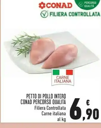 Conad Margherita Conad petto di pollo intero offerta