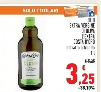 Conad Margherita Olio extra vergine di oliva l'extra offerta