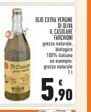 Conad Margherita Olio extra vergine di oliva il casolare offerta